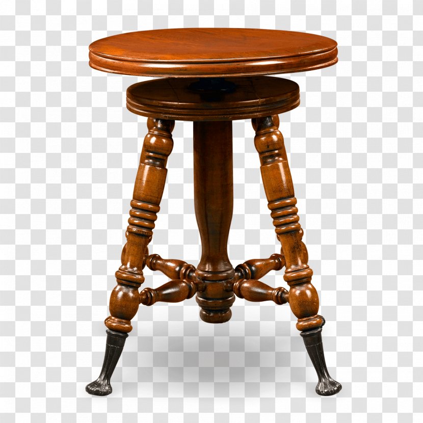 Antique Stool Table Chair - Decaso - Piano Transparent PNG