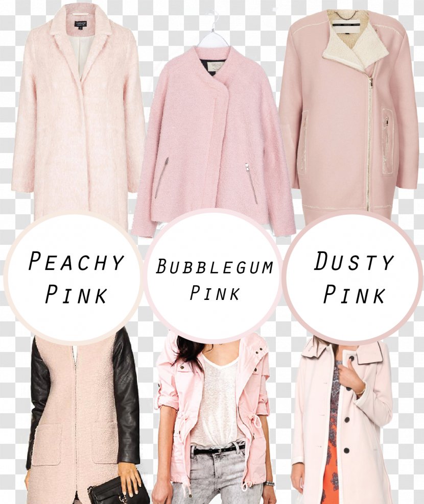 Blouse Coat Collar Clothes Hanger Jacket - Pink - Women Straight Coloring Transparent PNG