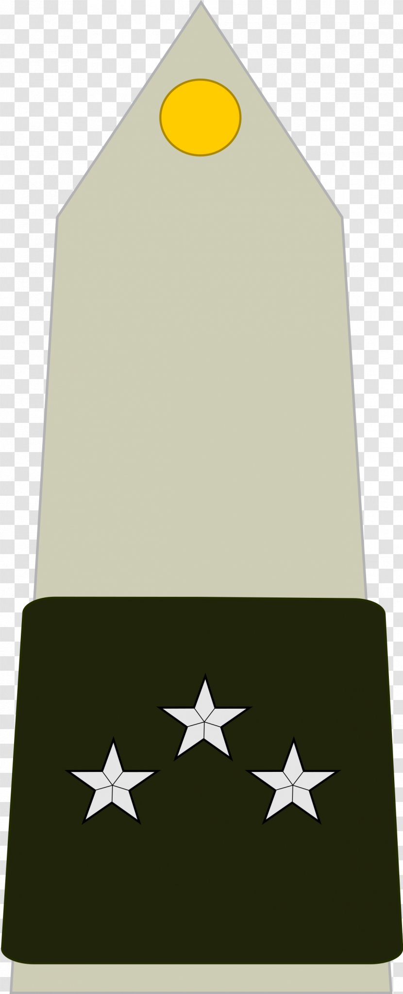Army General Corps Military Rank - Lieutenant Transparent PNG