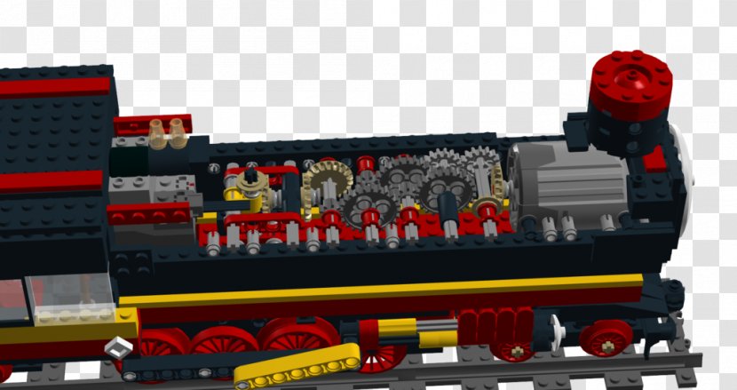 Lego Trains Express Train Locomotive - Rail Transport Transparent PNG