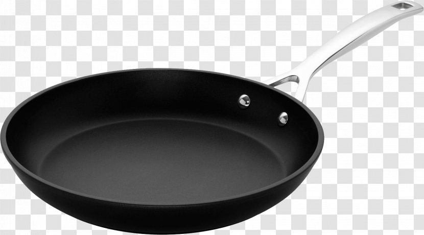 Frying Pan Le Creuset Non-stick Surface Stock Pot Kitchen - Polytetrafluoroethylene - Image Transparent PNG