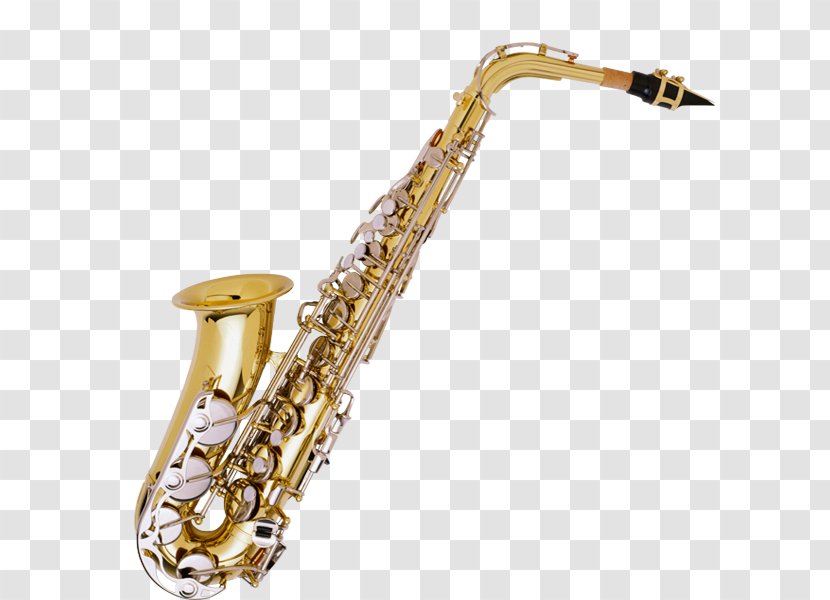 Baritone Saxophone Musical Instrument - Heart Transparent PNG