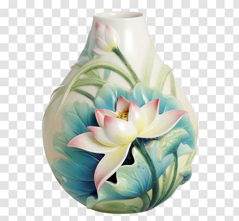 Franz-porcelains Vase Capodimonte Porcelain Ceramic - Margot Robbie Transparent PNG