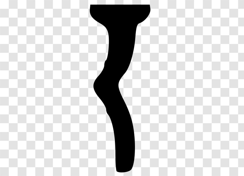 Finger Font - Human Leg - Design Transparent PNG