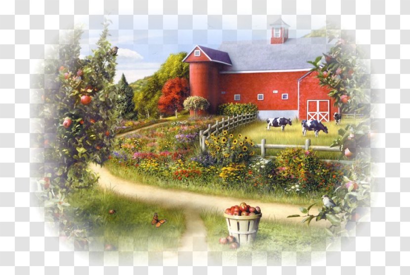 The Basket Of Apples Jigsaw Puzzles Art Museum Painting - Panorama - Farm Transparent PNG