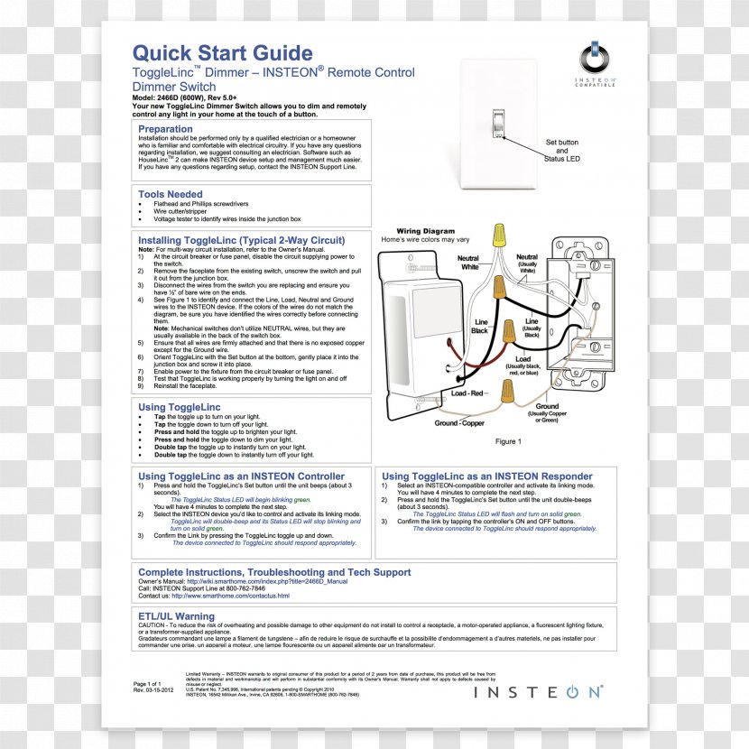 Insteon Home Automation Kits Product Quickstart Guide - Teamwork - Computer Start Button Keypad Transparent PNG