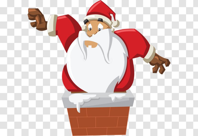 Santa Claus's Reindeer Christmas Sled - Yule - Claus Transparent PNG