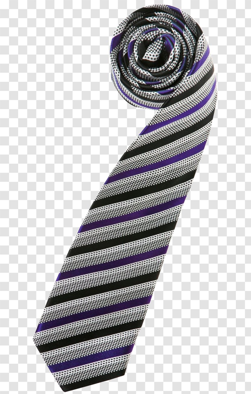 Necktie T-shirt Formal Wear Suit Clothing - Violet - Stripe Tie Transparent PNG