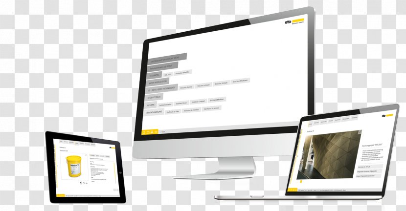 Responsive Web Design Page - Display Advertising Transparent PNG