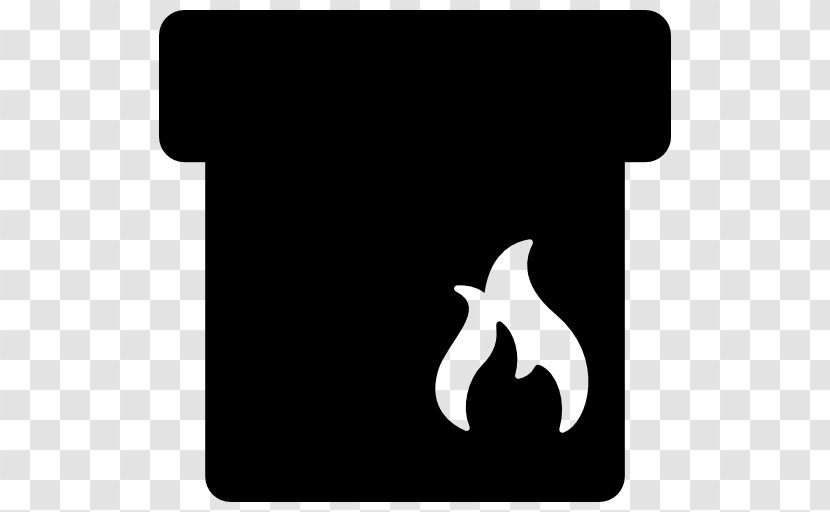 Flammable - Black - Shape Transparent PNG