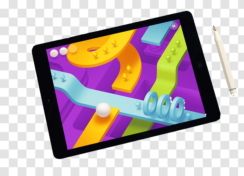 IOS Dribbble Arcade Game Video User Interface - 3d Computer Graphics - FIG Tablet Transparent PNG