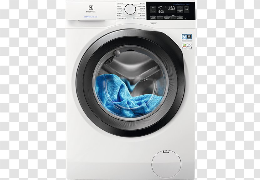 Washing Machines Electrolux Clothing Garderob Laundry - Machine Appliances Transparent PNG