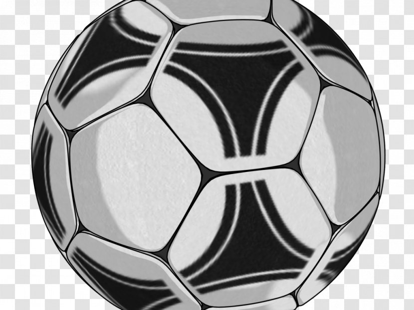 Football Sports Association Team Sport - Black And White - Ball Transparent PNG