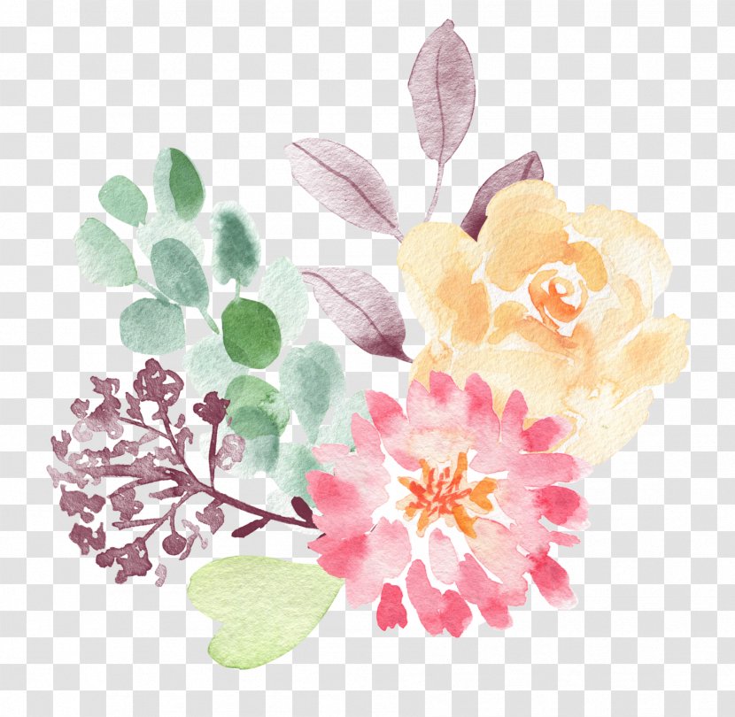 Paper Gift Flower Watercolor Painting Event Tickets - Abuse Transparent PNG