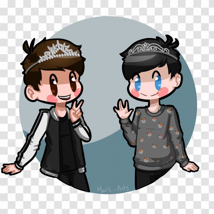 Dan And Phil Fan Art - Flower - Toothach/e Transparent PNG