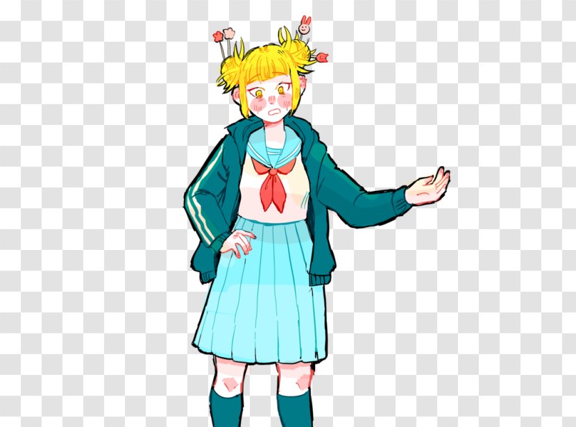 Illustration Pixiv Costume Clip Art Dielive - Tree - Himiko Toga Transparent PNG