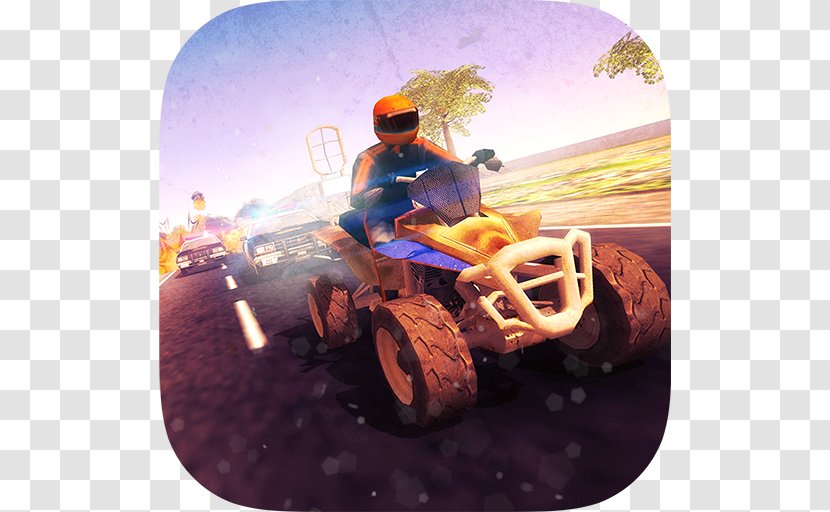 High Speed Police Chase Quad Bike Bandit Vs Cop Racing Asphalt 9: Legends The Zombies Counter Glock Pistol Gun Trainer Shoot - Car Transparent PNG