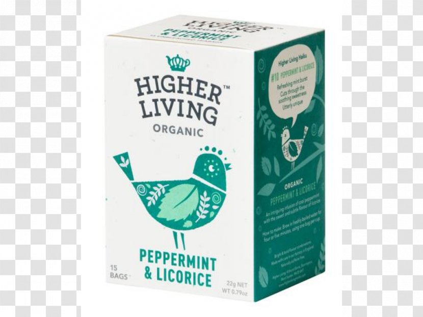Green Tea Bag Peppermint Masala Chai - Spearmint - Organic Transparent PNG
