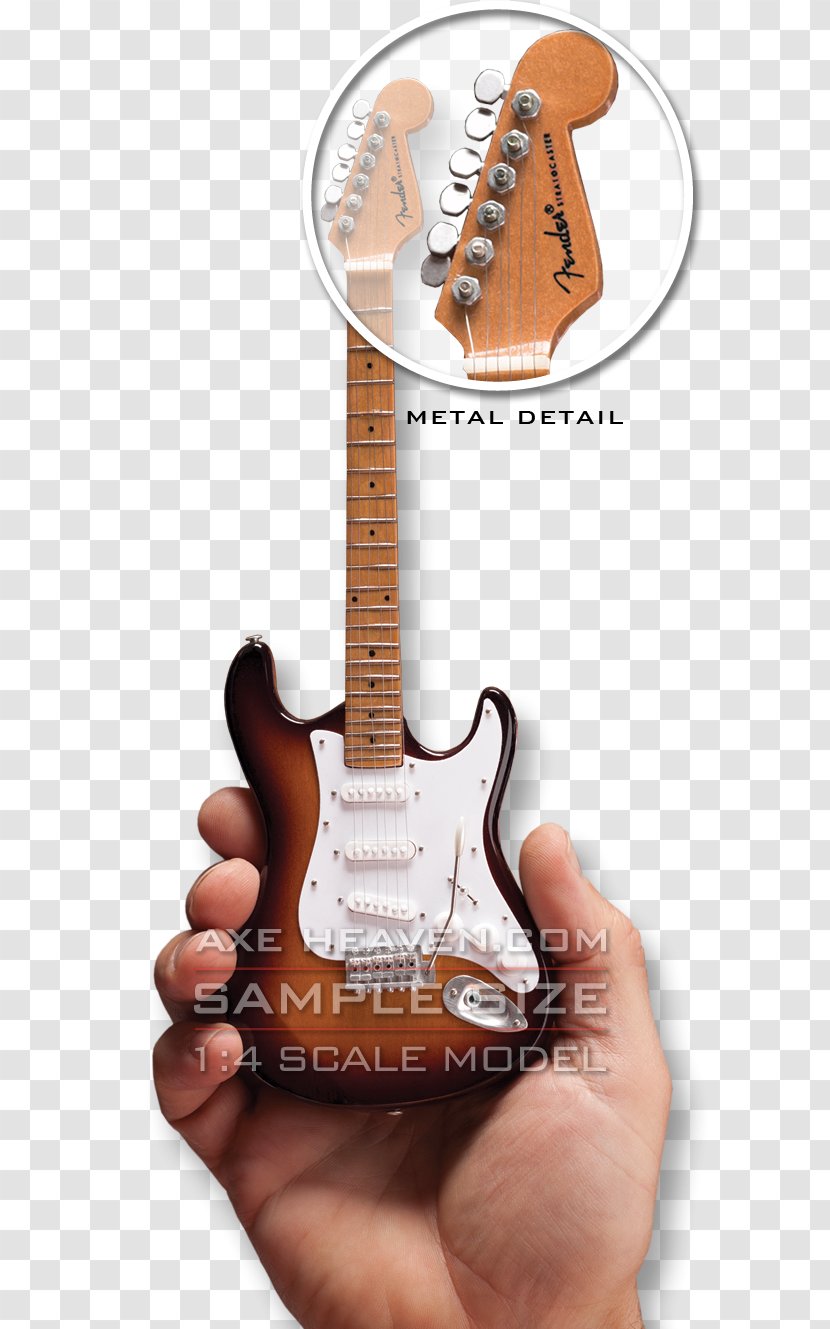 Electric Guitar Fender Stratocaster Acoustic Musician - Watercolor Transparent PNG