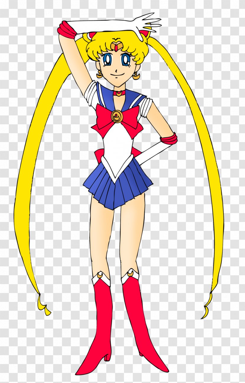 Sailor Moon Mercury Jupiter Drawing - Cartoon Transparent PNG