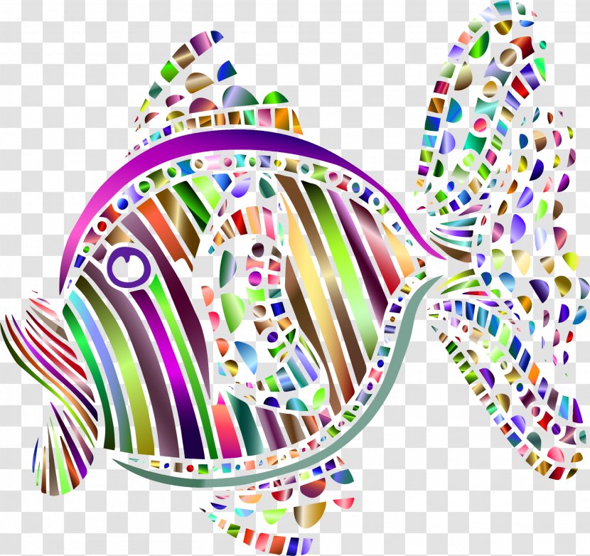 Food Party Supply Fish - Colorful Abstract Transparent PNG