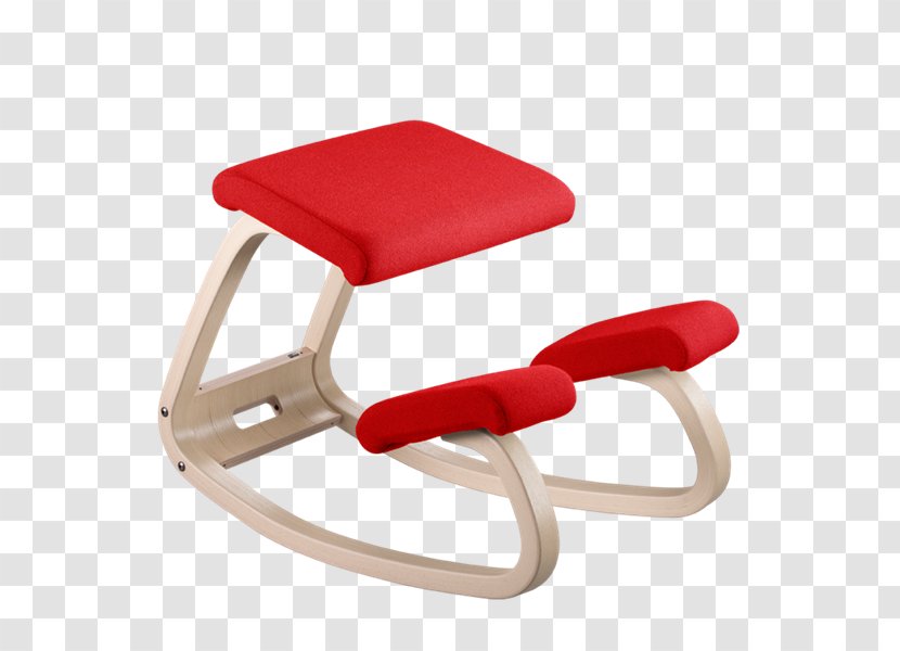Kneeling Chair Varier Furniture AS Neutral Spine - Outdoor - Curved Transparent PNG