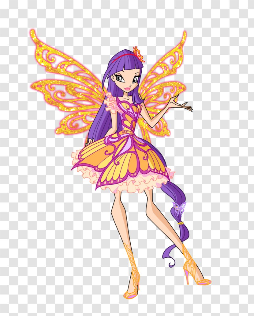 Roxy Bloom Stella YouTube Tecna - Fairy Wings Transparent PNG