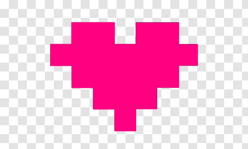 Pixelation Pixel Art - Symbol - Heart Transparent PNG