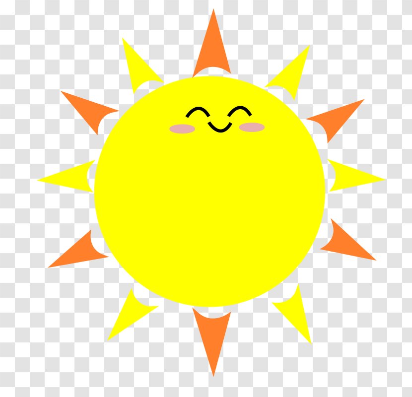 Smiley Emoticon Clip Art - Sunlight - Sun Vector Transparent PNG