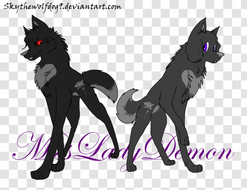 Cat Dog Werewolf Horse Mammal - Canidae - Lady Demon Transparent PNG