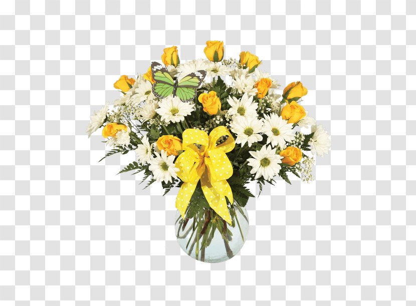 Floral Design Flower Bouquet Cut Flowers Vase - Chrysanthemum Transparent PNG