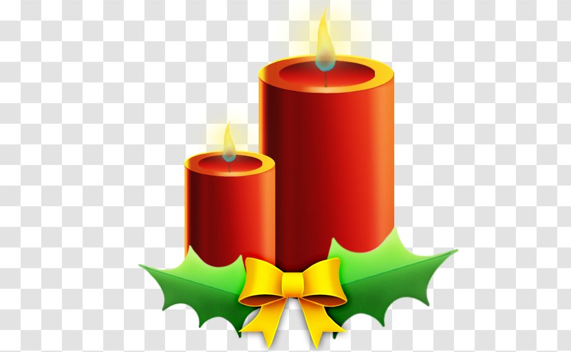 Christmas Clip Art - Flameless Candle - Posters Element Transparent PNG