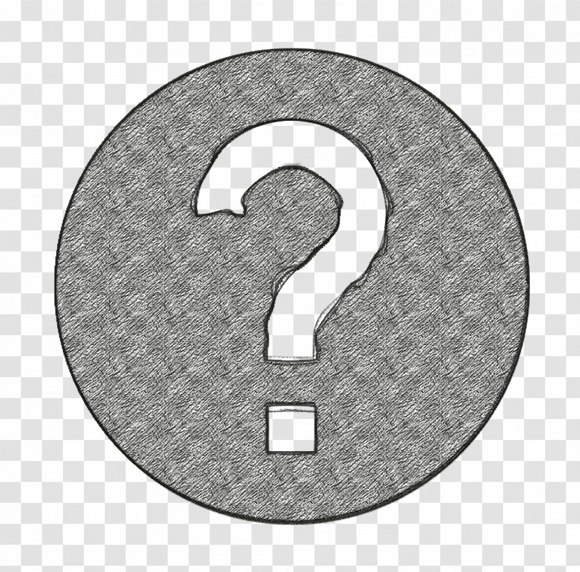 Question Icon - Symbol - Metal Silver Transparent PNG