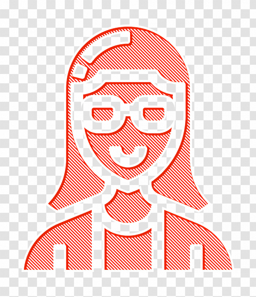 Professions And Jobs Icon Secretary Icon Careers Women Icon Transparent PNG