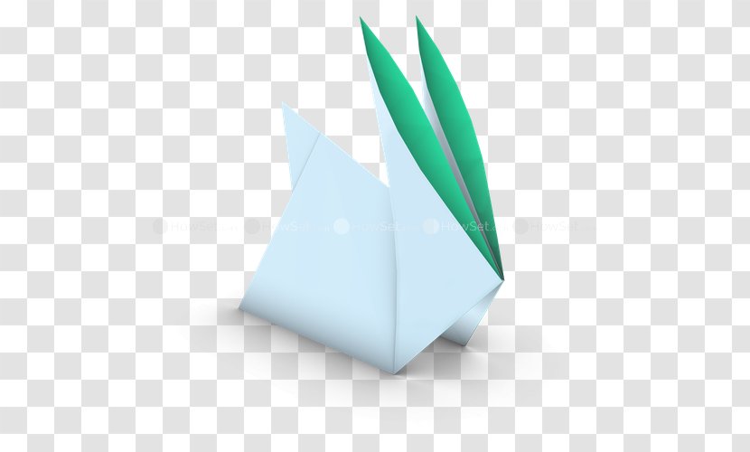 Paper Angle Origami 3-fold Square - Half Fold Transparent PNG
