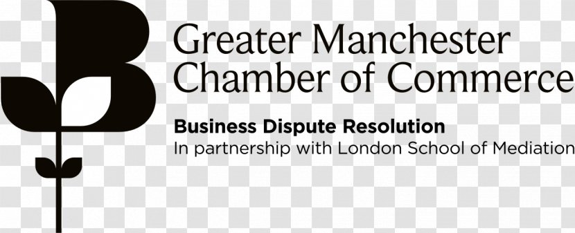 Greater Manchester Chamber Of Commerce Business British Chambers Airport - Black And White Transparent PNG