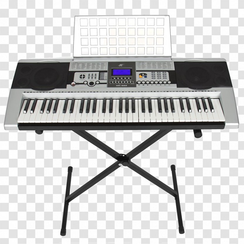 Electronic Keyboard Musical Electric Piano Digital - Flower - Electronics Transparent PNG