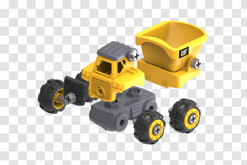 Caterpillar Inc. Toy Machine Dump Truck Construction Set Transparent PNG