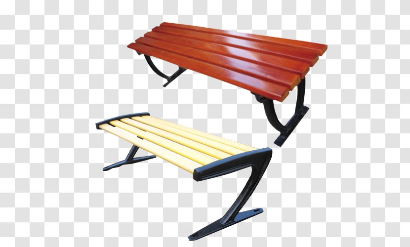 Table Chair Bench Garden - Outdoor - Park Transparent PNG