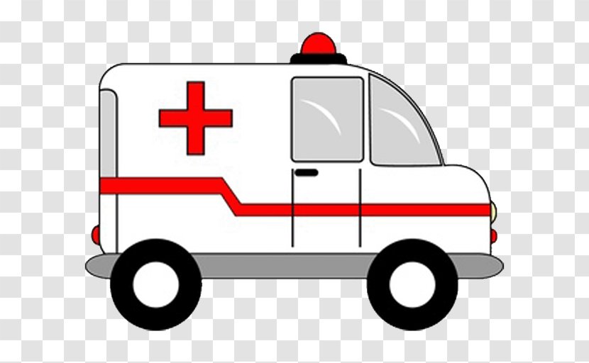 Ambulance Emergency Medical Services Fire Engine Cartoon Clip Art - Car Transparent PNG