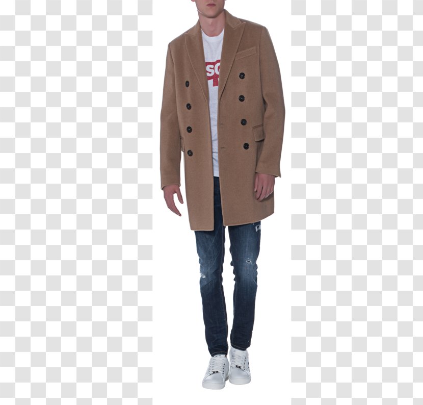 Coat Brown - Outerwear - Mantle Cloth Transparent PNG