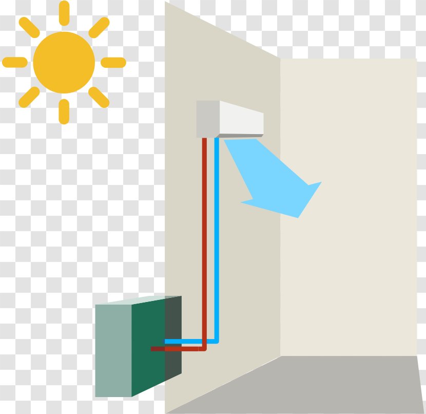 Heat Pump HVAC Air Conditioning Refrigeration - Efficient Energy Use - Heating System Transparent PNG