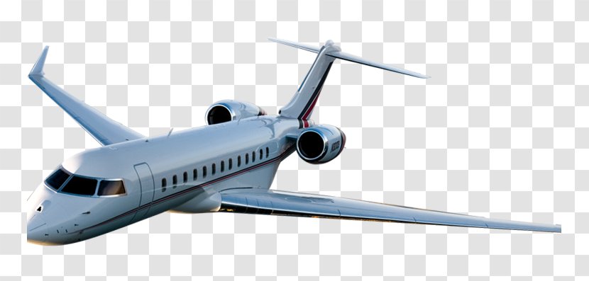 Business Jet Aircraft Flight Airplane Air Travel - Mode Of Transport Transparent PNG