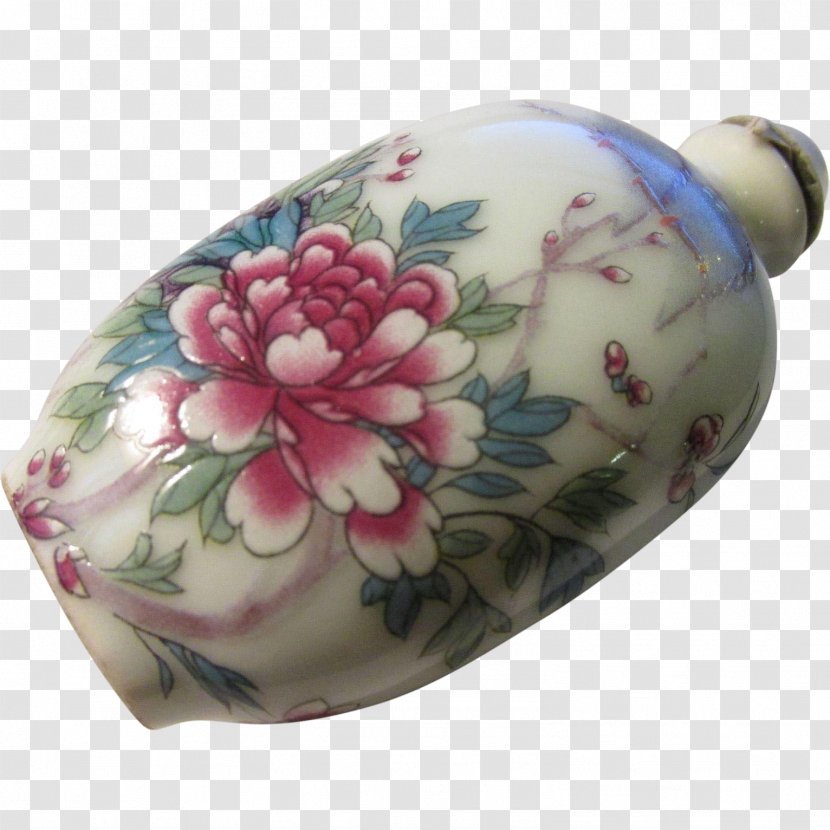 Ceramic Vase Porcelain Flowerpot Artifact - Hand-painted Birds Transparent PNG