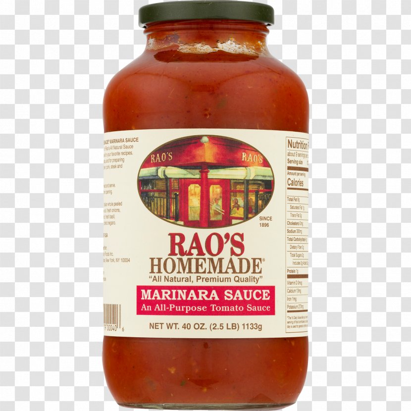 Rao's Marinara Sauce Pasta Italian Cuisine - Tomato Transparent PNG