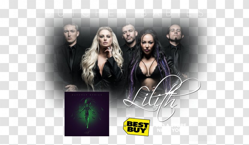 Butcher Babies Lilith Headspin Look What We've Done Century Media Records - Silhouette - Frame Transparent PNG