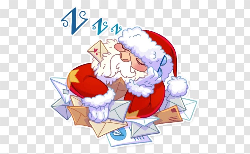 Santa Claus Christmas Ornament Human Behavior Clip Art Transparent PNG