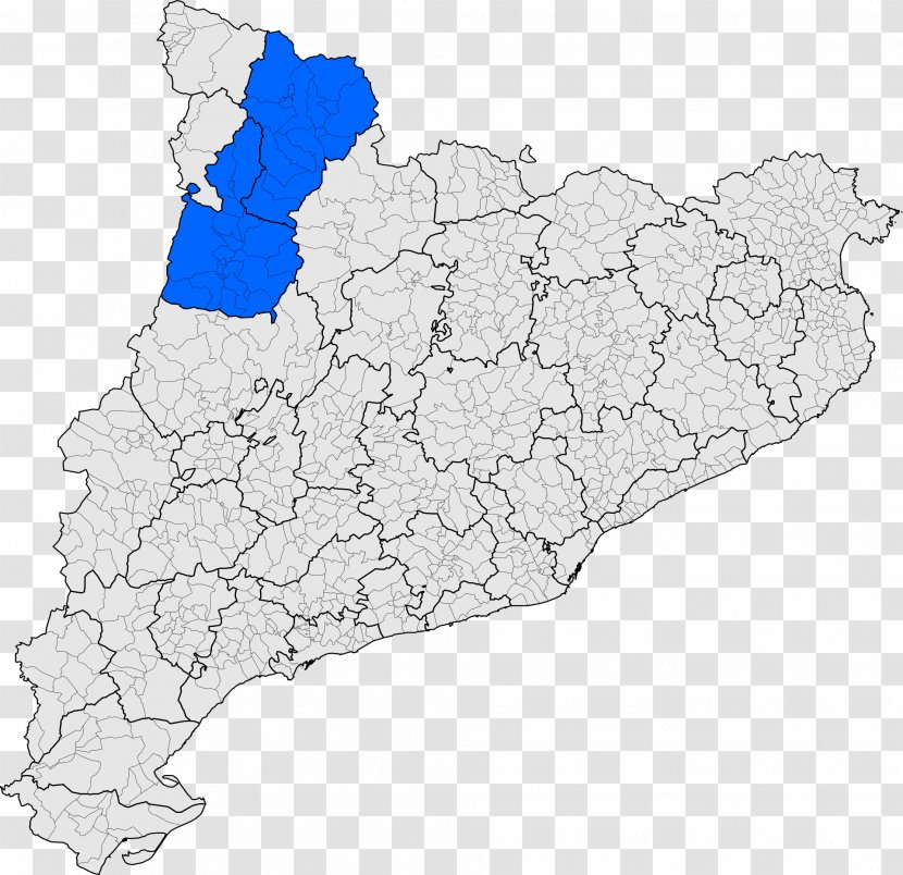 Plain Of Vic Vilafranca Del Penedès Guilleries Map - Spain Transparent PNG