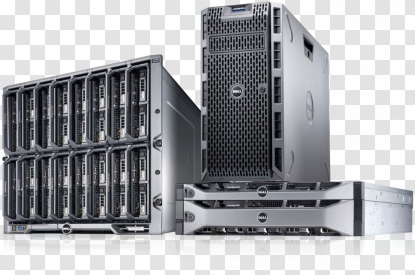 Dell PowerEdge Hewlett-Packard Computer Cases & Housings Servers - Electronic Device - Hewlett-packard Transparent PNG