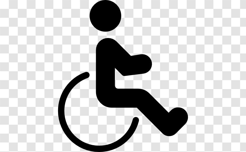 Disabled Person - Symbol - Pictogram Transparent PNG